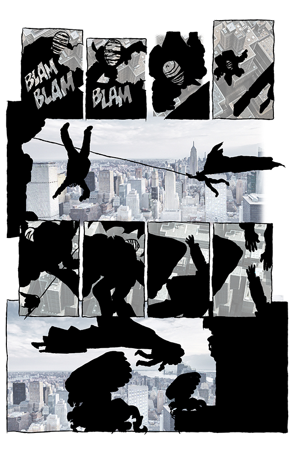 Dark Knight Page 53 Cityscapes FX